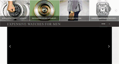 Desktop Screenshot of expensivewatchesformen.com